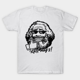 Karl Marx likes it (monochrome) T-Shirt